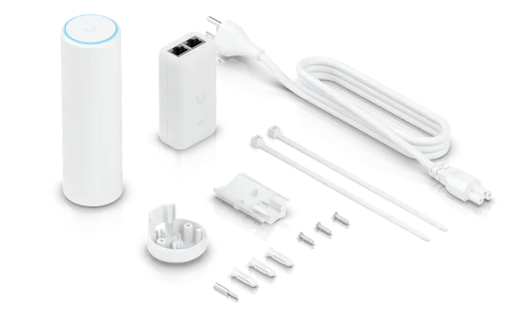 Ubiquiti Unifi Wi-Fi 6 Mesh AP 4x4 Mu-/Mimo Wi-Fi 6 2.4Ghz @ 573.5Mbps & 5GHz @ 4.8Gbps PoE Injector Included