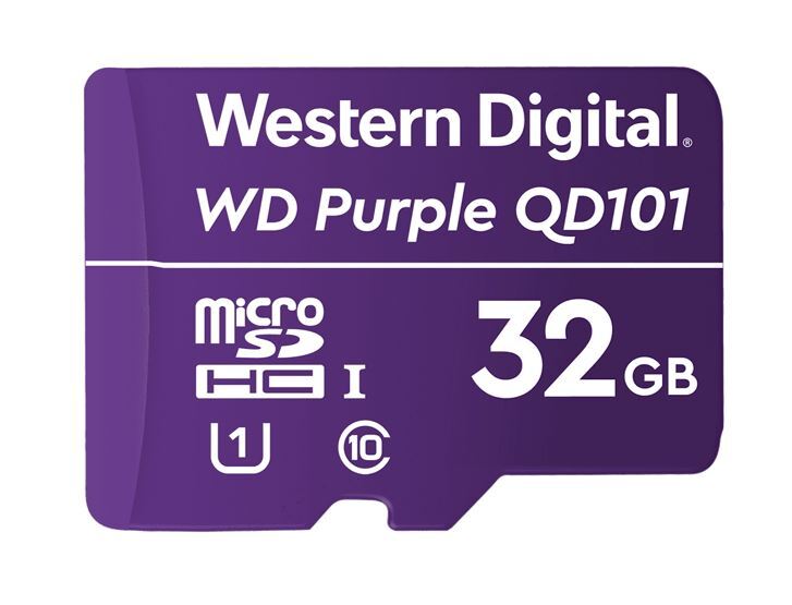 Western Digital Purple SC QD101 32GB MicroSDHC Class 10 Memory Card