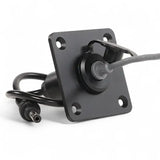 Aluminium Starlink Mini Caravan Waterproof Wall Socket / Passthrough DC 5.5 x 2.1 SL-MINI-WALLPLATE