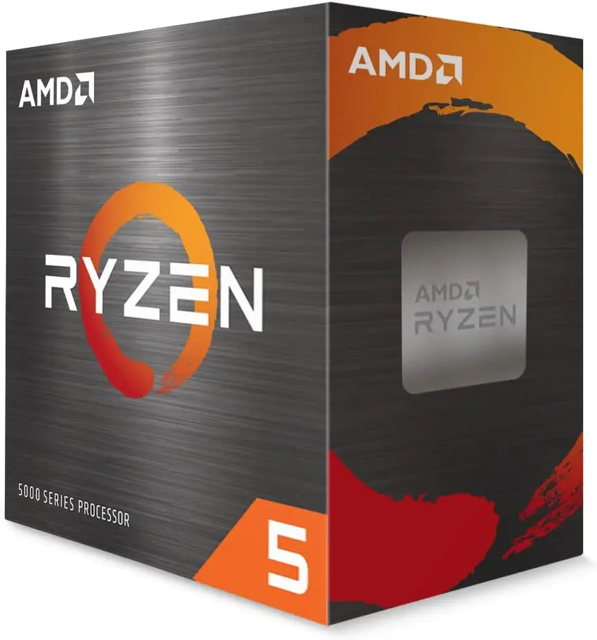 AMD Ryzen 5 5600 6-Core 12-Thread Unlocked Desktop Processor with Wraith Stealth Cooler Ceramic Gray