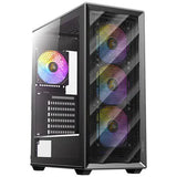 Antec AX85 ARGB ATX,mATX 4x 360mm Radiator Front GPU 340mm. Mid-Tower Gaming Case
