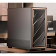 Antec Flux SE Walnut Wood Trim Solid Side Panel 5 x PWM Fans Multi-Direction Vent design Removable Top Cooling Bracket.