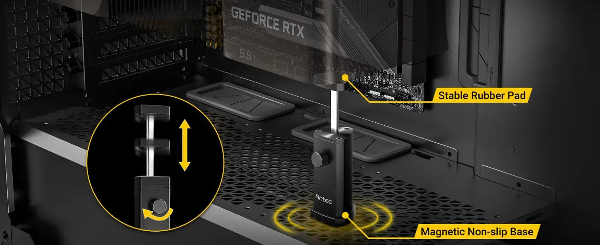 Antec IGPU VGA Bracket Holder - Prism Black