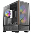 Antec P30 ARGB Mid Tower 478×222×465 mm Steel + Plastic + Wood ATX/mATX/ITX 4mm TG 2xUSB3.0 Type-C 7 slots