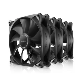 Antec Storm 120mm T3 PWM FDB 3 Pack. High Airflow 80.47 CFM Air Pressure 2.7 Noise Level 36.99. Woven Cable PMW Daisy