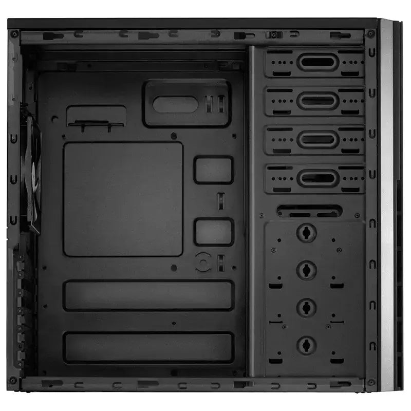 Antec VSK4000B-U3 ATX Case. 2x USB 3.0 Thermally Advanced Builder's Case. 1x 120mm Fan included. 3x 5.25", 1x Ext 3.5", 7x PCI, Two Years Warranty