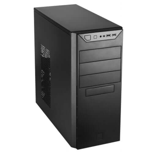 Antec VSK4000B-U3 ATX Case. 2x USB 3.0 Thermally Advanced Builder's Case. 1x 120mm Fan included. 3x 5.25", 1x Ext 3.5", 7x PCI, Two Years Warranty