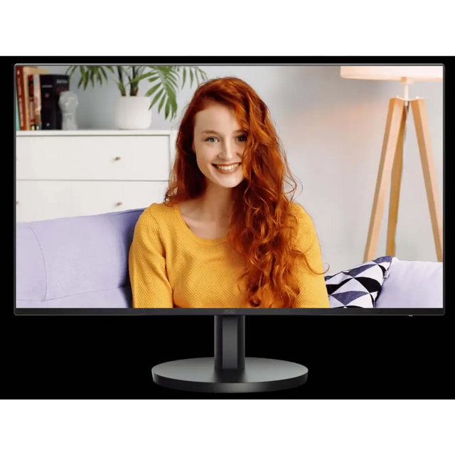 AOC 27’’ IPS 100Hz 250cd/m2 Full HD 2w Speakers 3-Way Frameless Slim HDMI VGA Tilt Low Blue Flicker Free VESA 100mm