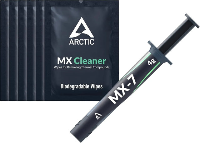 ARCTIC MX-7 (4 g incl. MX-Cleaner) - Ultimate Performance Thermal Paste for CPUs Consoles Graphics Cards Laptops Very