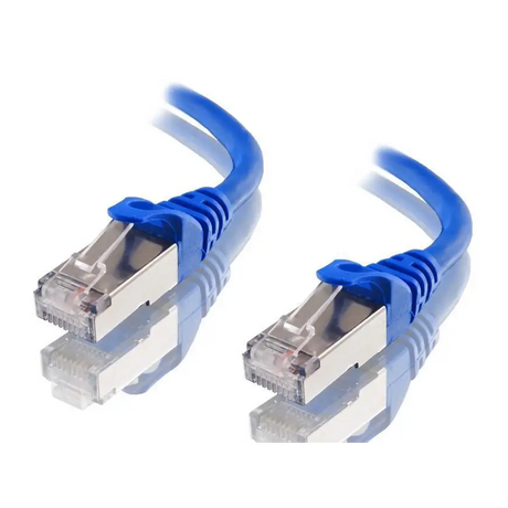 Astrotek CAT6A Shielded Ethernet Cable 20m Blue Color 10GbE RJ45 Network LAN Patch Lead S/FTP LSZH Cord 26AWG