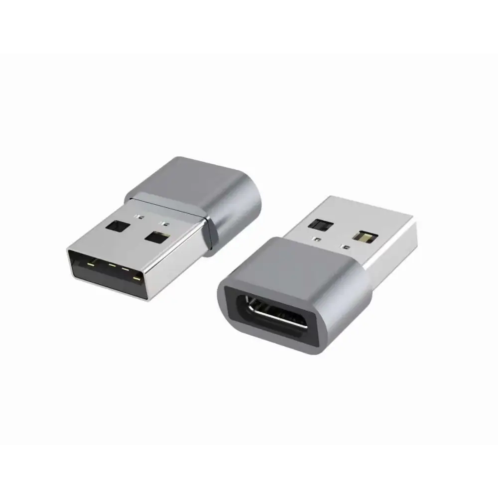 Astrotek USB-C to USB-A Type C Female Type-A Male OTG Adapter 480Mhz For Wall Chargers,Phone Sliver