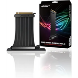 ASUS ROG Strix RS200 240 mm PCI-E x 16 Riser Cable with 90 degree adapter patent SafeSlot design EMI Shielding