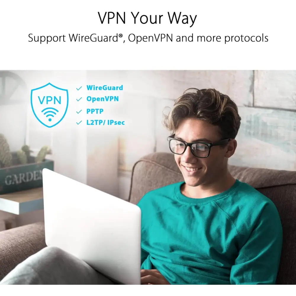 ASUS RT-AX86U Pro (AX5700) Dual Band WiFi 6 Extendable Gaming Router 2.5G Port Mobile Game Mode Forwarding