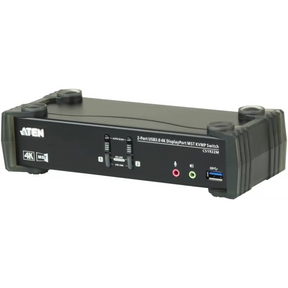 Aten CS1922M KVMP 2 Port Single to Dual 4K Displayport Switch