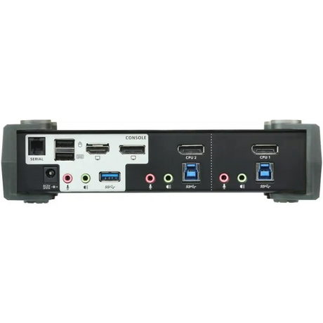 Aten CS1922M KVMP 2 Port Single to Dual 4K Displayport Switch