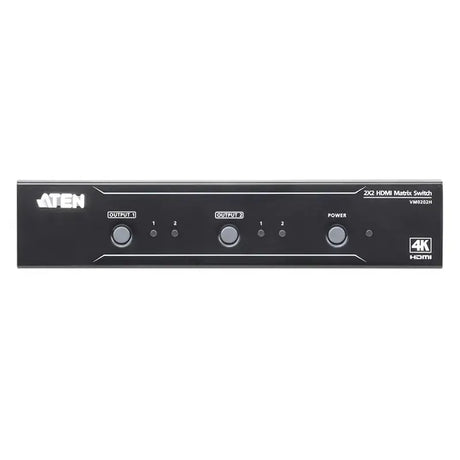 ATEN Technology VM0202H 2x2 4K HDMI Matrix Switch- Open Box