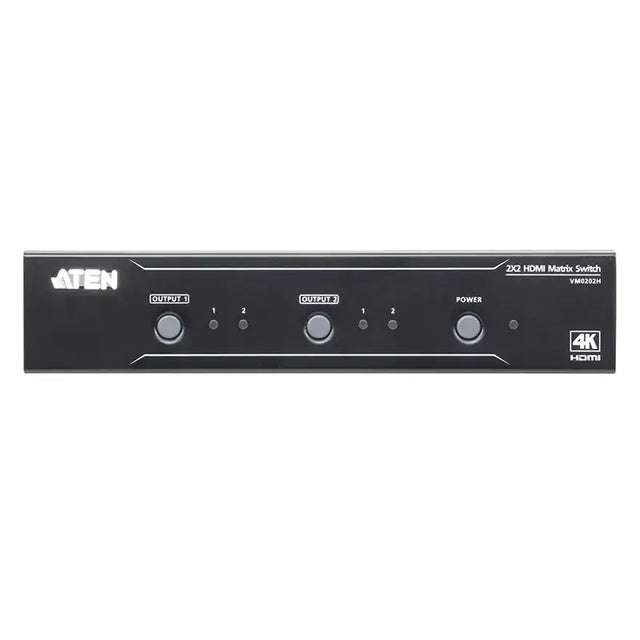 ATEN Technology VM0202H 2x2 4K HDMI Matrix Switch- Open Box