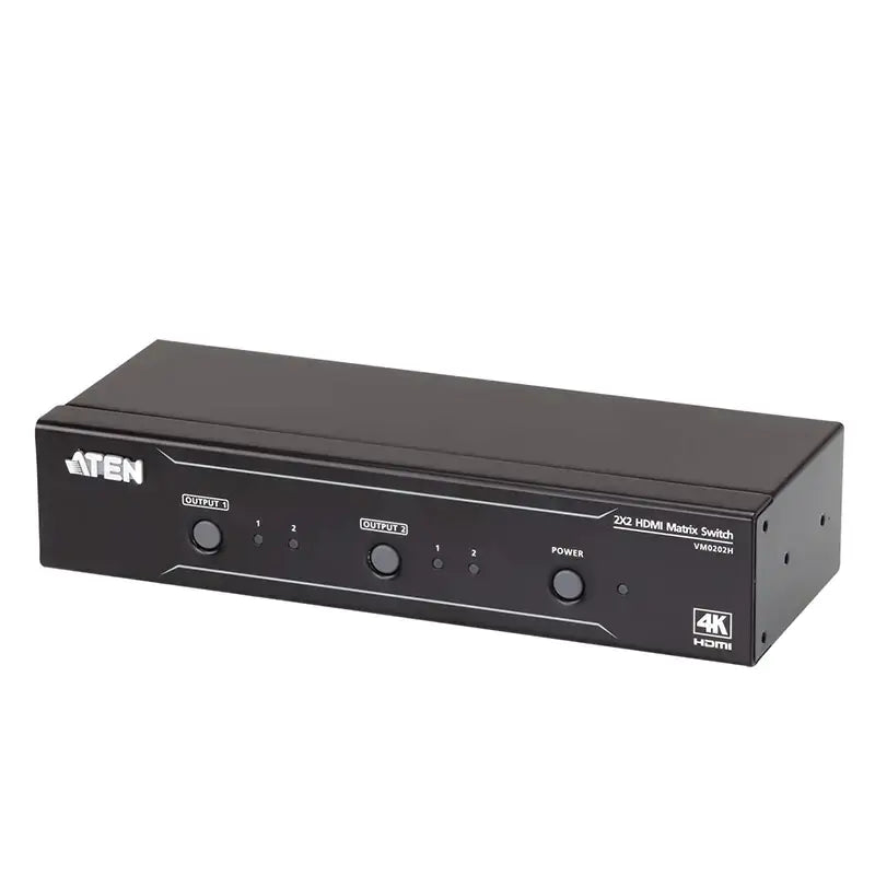 ATEN Technology VM0202H 2x2 4K HDMI Matrix Switch- Open Box