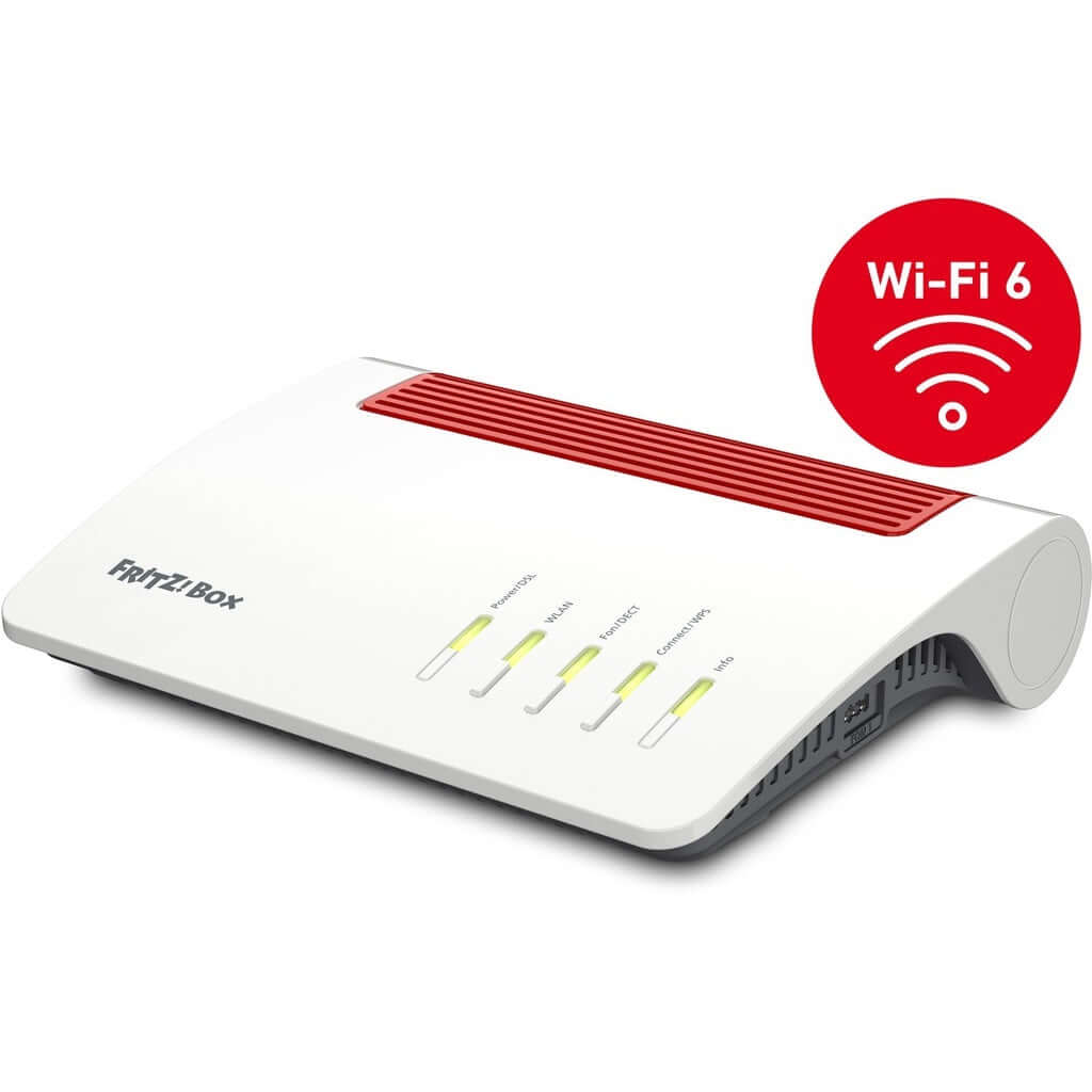 AVM Fritz!box 7590 Ax V2 Wifi 6 4x4 Mimo VDSL/ADSL2+ Wireless Router