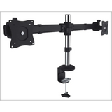 Brateck Dual Monitor Arm with Desk Clamp VESA Fit Most 13’-27’