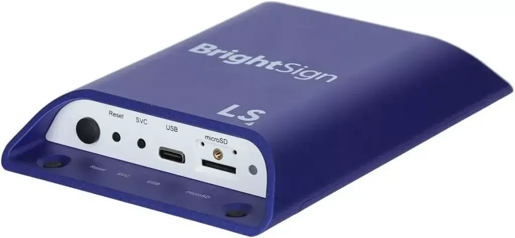 BrightSign LS424 Digital Signage Media Player HTML5 MicroSD - New Open Box