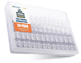 Cable Matters 50-Pack Cat 6 RJ45 Pass Through Connectors 50µ Gold Plated Ethernet Plugs (RJ45 Connector Cat6 Ends)