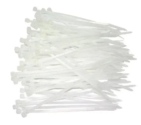 Cable Ties 100mm x 2.5mm (4’’) Natural | Bag of 1000
