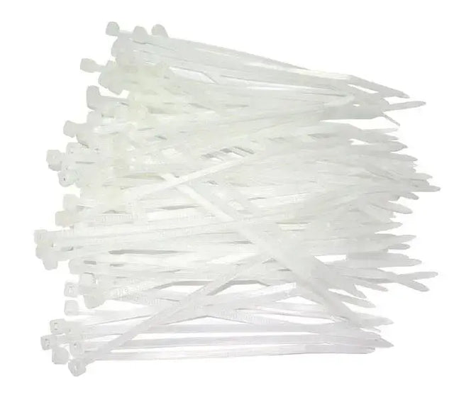 Cable Ties 100mm x 2.5mm (4’’) Natural | Bag of 1000
