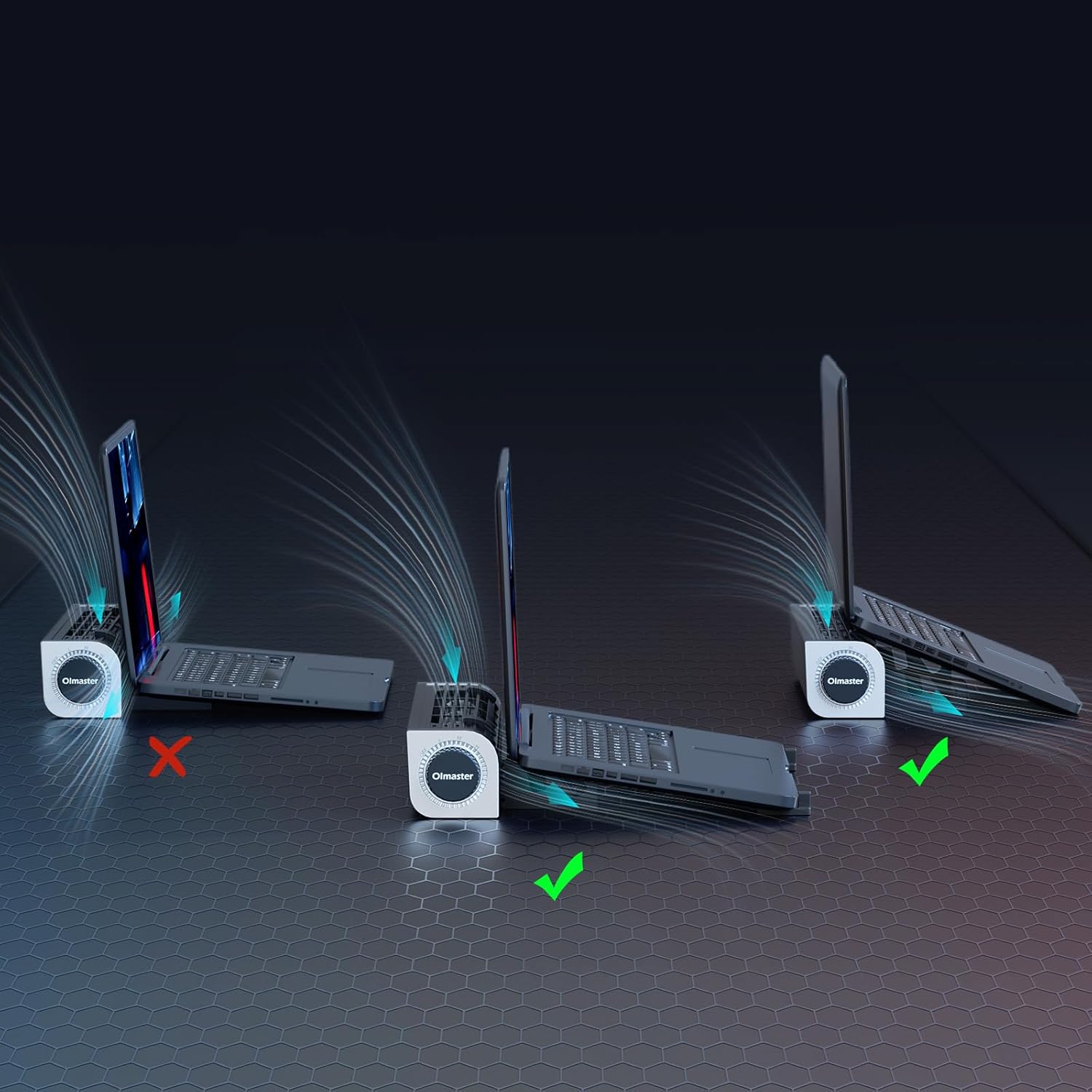 Cooler Cooling Pad Fan 3-Speed