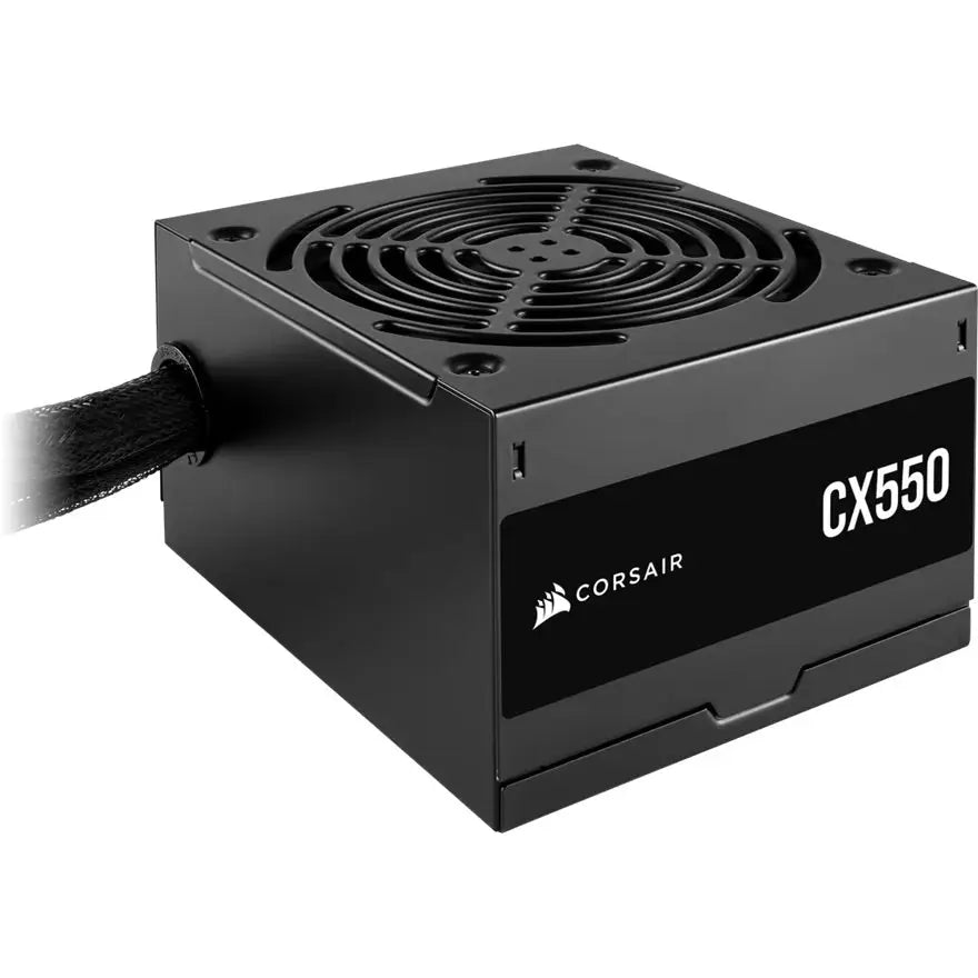 Corsair CX Series™ CX550 – 550 Watt 80 PLUS Bronze ATX Power Supply (AU) Compact 125mm Up to 88% Efficiency