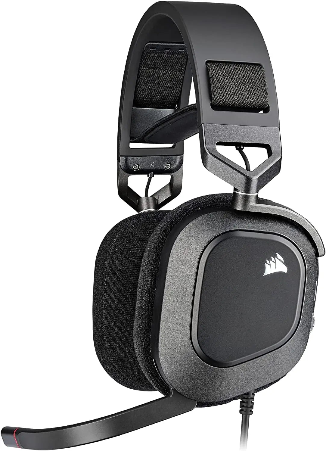 CORSAIR HS80 RGB USB Premium Gaming Headset with Dolby Audio 7.1 Surround Sound (Broadcast-Grade Omni-Directional