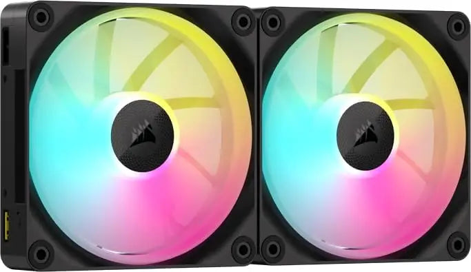 Corsair Light Loop Series LL140 RGB 140mm Dual LighCORSAIR iCUE Link LX140 PWM Fan Pack – Loops Includes System Hub