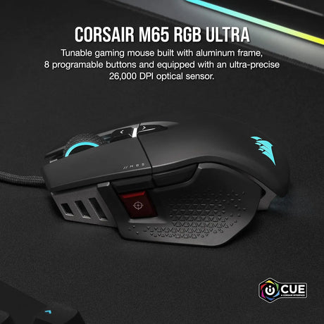 Corsair M65 RGB ULTRA FPS Optical Gaming Mouse