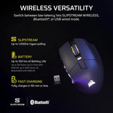 Corsair Scimitar Elite Wireless SE MMO PC Gaming Mouse – 33,000 DPI 16 Programmable Buttons