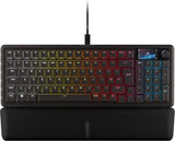 CORSAIR Vanguard 96 Wired Mechanical Gaming Keyboard – 96% Layout MLX Plasma Linear Switches 8000Hz Polling LCD Display
