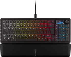 CORSAIR Vanguard 96 Wired Mechanical Gaming Keyboard – 96% Layout MLX Plasma Linear Switches 8000Hz Polling LCD Display