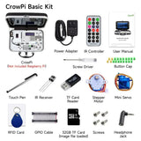 CrowPi- Compact Raspberry Pi Educational Kit （with 9inch display compatible with 5）