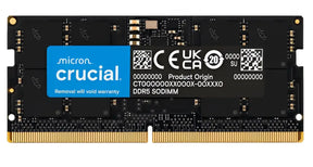 Crucial 16GB (1x16GB) DDR5 SODIMM 5600MHz CL46 Notebook Laptop Memory Tray Version