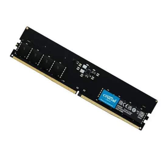 Crucial 16GB (1x16GB) DDR5 UDIMM 4800MHz CL46 Desktop PC Memory Tray