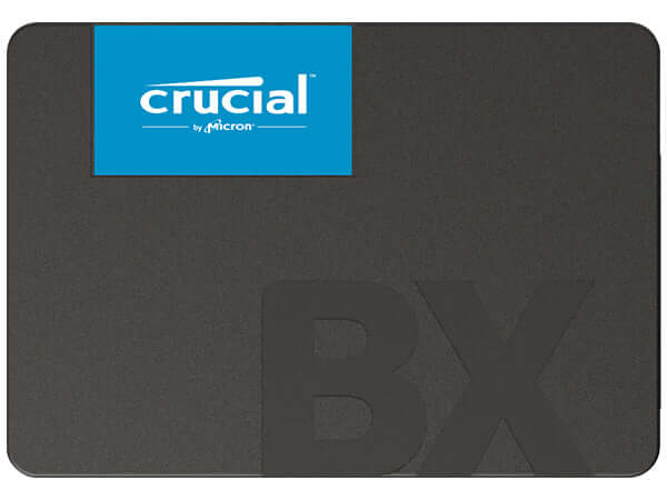 Crucial BX500 1TB 2.5’’ SATA3 6Gb/s SSD - 3D NAND 540/500MB/s 7mm 1.5 mil MTBF 3yr wty Acronis True Image Solid State