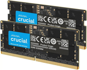 Crucial DDR5 5600 MHz ECC SODIMM Laptop Memory Module 32GB(2x16 GB)