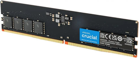 Crucial DDR5 UDIMM 5600MHz CL46 Desktop PC RAM Memory 16GB