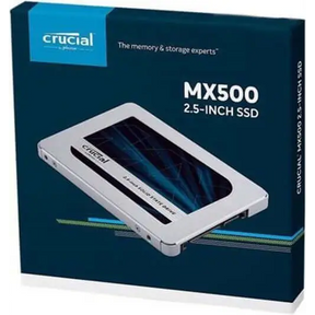 Crucial MX500 250GB 2.5’’ SATA SSD - 560/510 MB/s 90/95K IOPS 100TBW AES 256bit Encryption Acronis True Image Cloning
