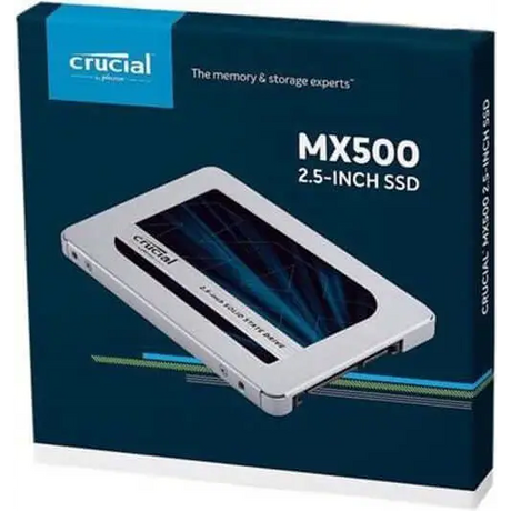 Crucial MX500 250GB 2.5’’ SATA SSD - 560/510 MB/s 90/95K IOPS 100TBW AES 256bit Encryption Acronis True Image Cloning