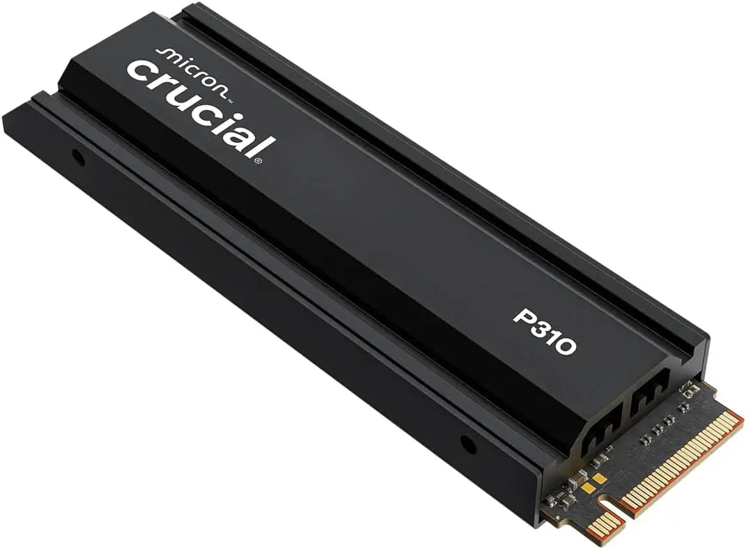 Crucial P310 2TB PCIe Gen4 NVMe M.2 PS5 Internal Gaming SSD with Heatsink Up to 7100MB/s Compatible PlayStation 5