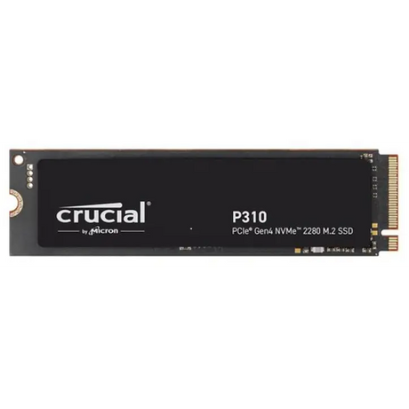 Crucial P310 500GB Gen4 2280 NVMe SSD 6600/3500 MB/s R/W 110TBW 520K/890K IOPS 1.5M hrs MTTF Full-Drive Encryption M.2