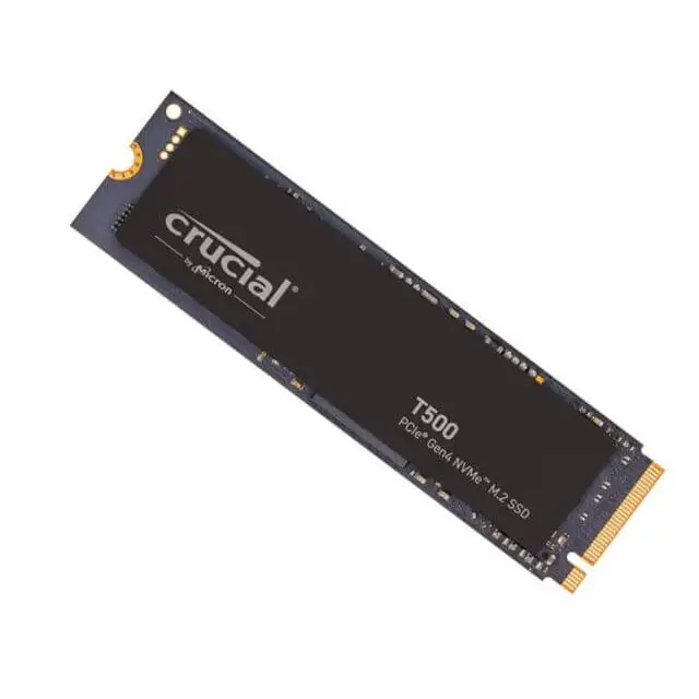 Crucial T500 2TB Gen4 NVMe SSD - 7400/7000 MB/s R/W 1200TBW 1440K IOPs 1.5M hrs MTTF Acronis True Image Adobe Creative