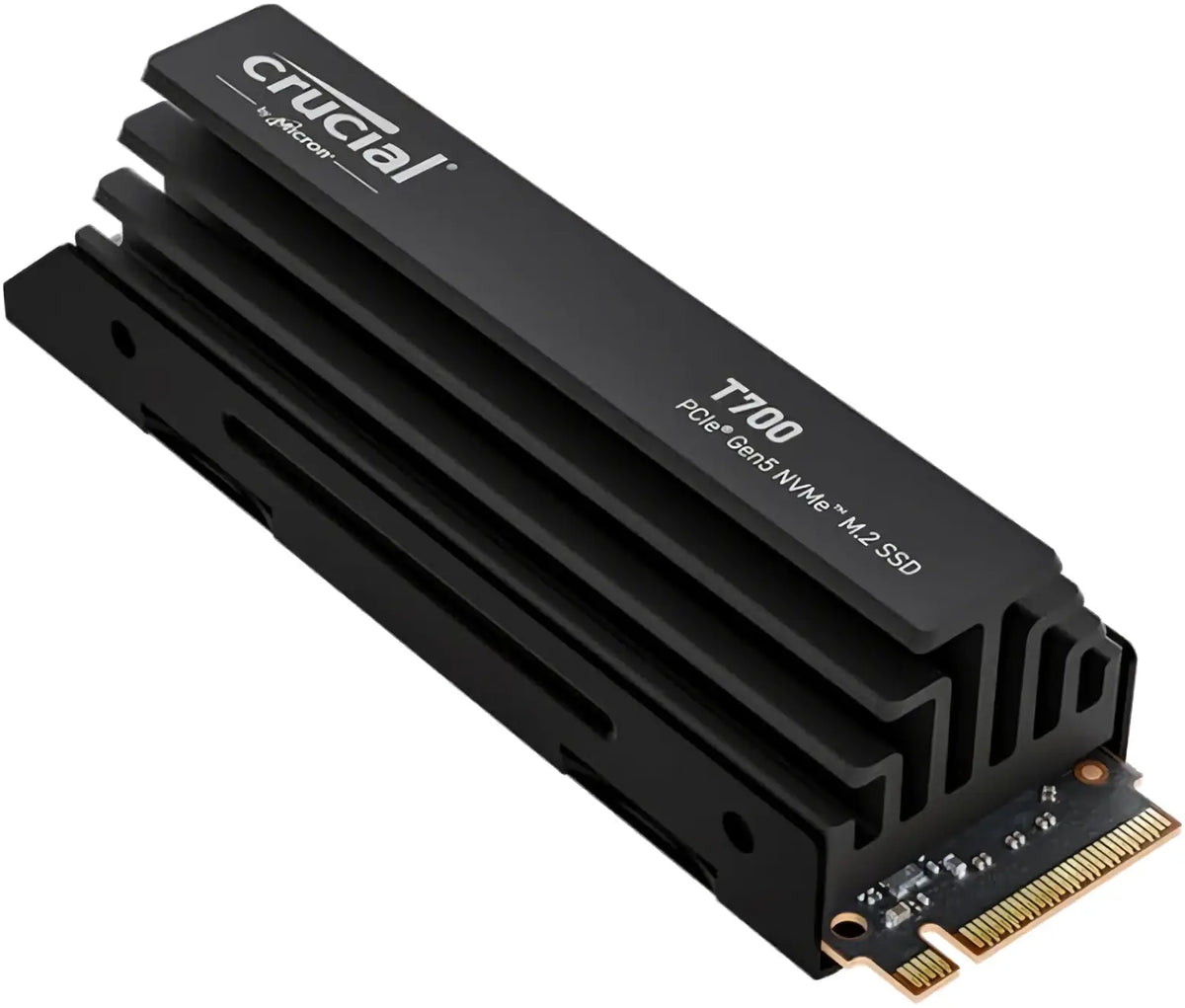 Crucial T700 2TB PCIe Gen 5 NVMe M.2 SSD with Heatsink