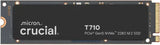 Crucial T710 SSD 1TB M.2 NVMe PCIe 5.0 x4 Gen5 up to 14,900 MB/s Read 13,700 Write for Laptop and Desktop PC TLC NAND