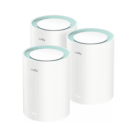 Cudy AX1500 Gigabit Wi-Fi 6 Mesh Solution (3-Pack)